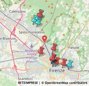 Mappa Via Sestese, 50019 Firenze FI, Italia (4.09)