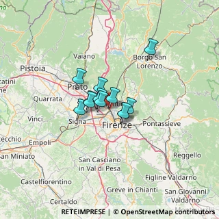 Mappa Via Sestese, 50019 Firenze FI, Italia (7.52667)