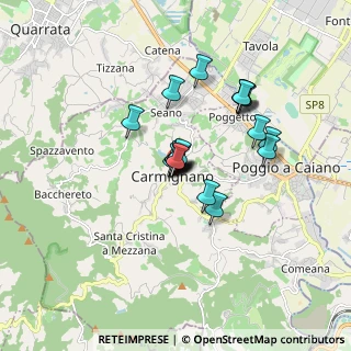 Mappa Via del Ceppo, 59015 Carmignano PO, Italia (1.208)