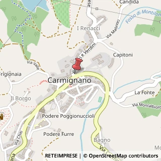 Mappa 59015 Carmignano PO, Italia, 59015 Carmignano, Prato (Toscana)