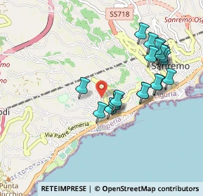 Mappa Via Privata Serenella, 18038 Sanremo IM, Italia (0.9315)