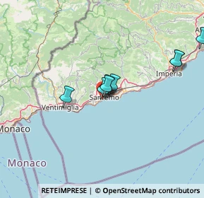 Mappa Largo Nuvoloni, 18038 Sanremo IM, Italia (26.93333)