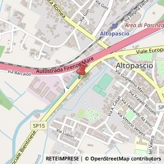 Mappa Strada Provinciale Bientinese, 35/37, 55011 Altopascio, Lucca (Toscana)