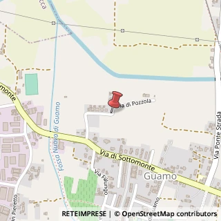 Mappa Via di Pozzola, 55012 Capannori LU, Italia, 55012 Capannori, Lucca (Toscana)