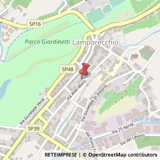 Mappa Via Aldo Moro, 36, 51035 Lamporecchio, Pistoia (Toscana)