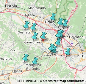 Mappa 50058 Ponte all'Asse FI, Italia (6.64875)