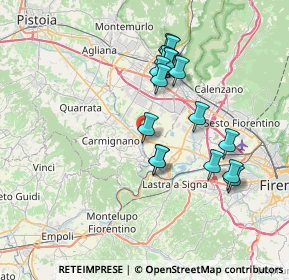 Mappa 50058 Ponte all'Asse FI, Italia (6.80813)