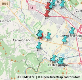 Mappa 50058 Ponte all'Asse FI, Italia (4.38714)