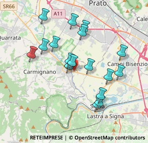 Mappa 50058 Ponte all'Asse FI, Italia (3.59353)