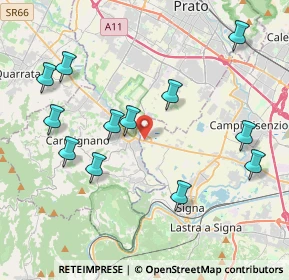 Mappa 50058 Ponte all'Asse FI, Italia (4.46083)