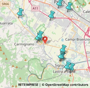 Mappa 50058 Ponte all'Asse FI, Italia (4.66455)
