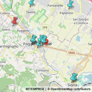 Mappa Via Pistoiese, 50058 Ponte all'Asse FI, Italia (2.23417)