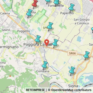 Mappa Via Pistoiese, 50058 Ponte all'Asse FI, Italia (3.09077)