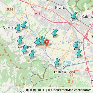Mappa Via Pistoiese, 50058 Ponte all'Asse FI, Italia (4.46083)