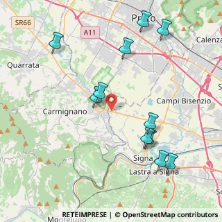 Mappa Via Pistoiese, 50058 Ponte all'Asse FI, Italia (4.66455)