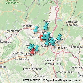 Mappa Via Pistoiese, 50058 Ponte all'Asse FI, Italia (9.258)