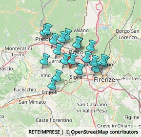 Mappa 50058 Ponte all'Asse FI, Italia (10.279)