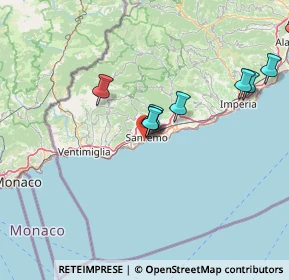 Mappa Corso Imperatrice, 18038 Sanremo IM, Italia (24.495)