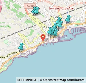 Mappa Corso Imperatrice, 18038 Sanremo IM, Italia (0.84182)