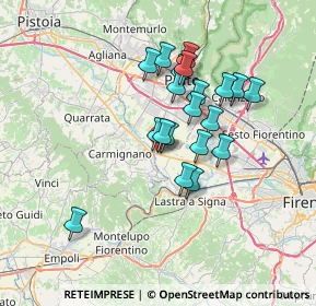 Mappa Via Sant'Angelo, 50013 Campi Bisenzio FI, Italia (5.8485)