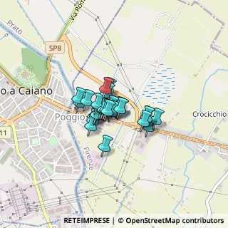 Mappa Via Sant'Angelo, 50013 Campi Bisenzio FI, Italia (0.22963)