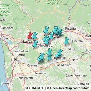 Mappa Via Cavour, 55011 Altopascio LU, Italia (10.5665)