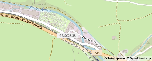 Mappa Toblach