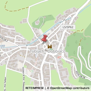 Mappa Via Josef Walch, 6, 39034 Dobbiaco, Bolzano (Trentino-Alto Adige)