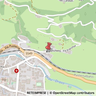 Mappa Via Kranzhof, 6A, 39038 San Candido BZ, Italia, 39038 San Candido, Bolzano (Trentino-Alto Adige)
