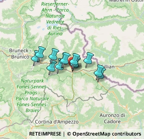 Mappa Via Conti Künigl, 39034 Dobbiaco BZ, Italia (7.40769)