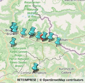 Mappa Via Conti Künigl, 39034 Dobbiaco BZ, Italia (14.671)