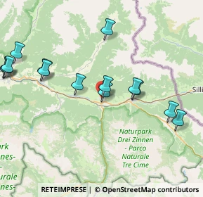 Mappa Via Conti Künigl, 39034 Dobbiaco BZ, Italia (8.71714)