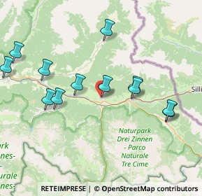 Mappa Via Conti Künigl, 39034 Dobbiaco BZ, Italia (8.06833)