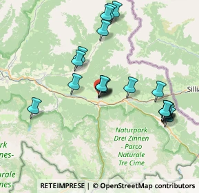 Mappa Via Josef Walch, 39034 Dobbiaco BZ, Italia (7.198)