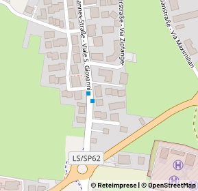 Mappa Via St. -Johannes-Strasse, 39034 Dobbiaco BZ, Italia (0.108)