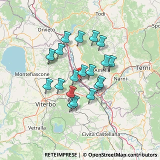 Mappa Via della Croce, 05012 Attigliano TR, Italia (12.1425)