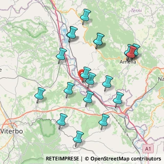 Mappa Via della Croce, 05012 Attigliano TR, Italia (8.69)