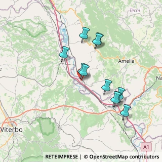Mappa Via della Croce, 05012 Attigliano TR, Italia (7.07)
