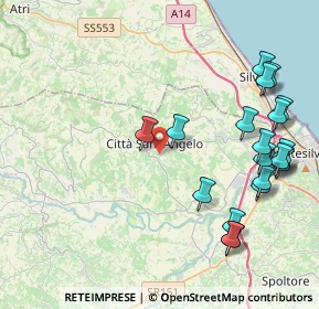 Mappa Via Ranalli Vincenzo, 65013 Città Sant'Angelo PE, Italia (5.1615)