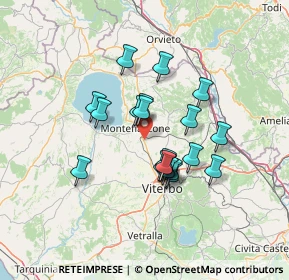Mappa SS Cassia, 01027 Montefiascone VT (11.365)