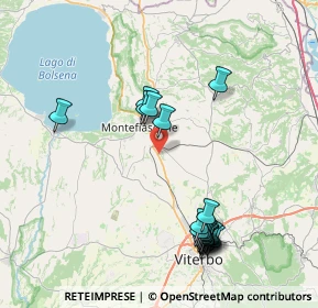 Mappa SS Cassia, 01027 Montefiascone VT (9.1245)