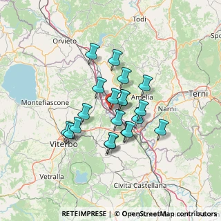 Mappa Via Risorgimento, 05012 Attigliano TR, Italia (10.984)