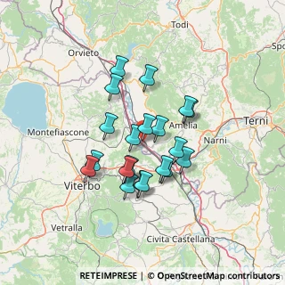 Mappa Via Risorgimento, 05012 Attigliano TR, Italia (11.4435)