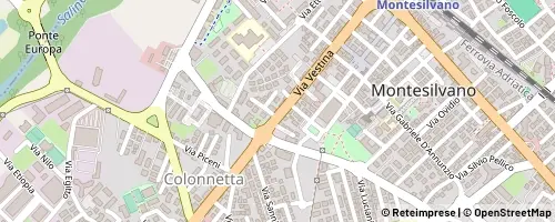 Mappa Montesilvano