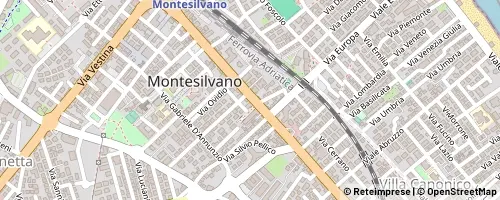 Mappa Montesilvano