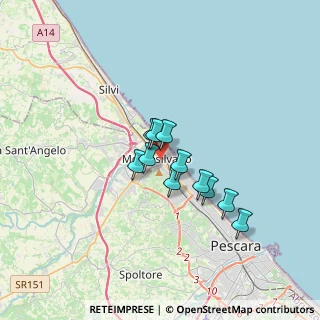 Mappa C. Umberto I, 65015 Montesilvano PE, Italia (2.44182)