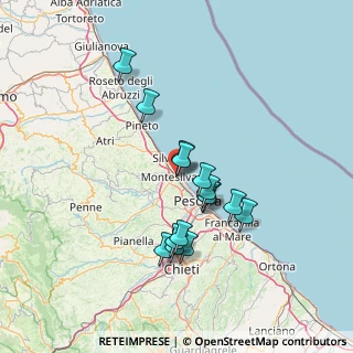 Mappa C. Umberto I, 65015 Montesilvano PE, Italia (12.562)