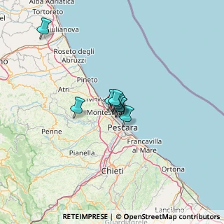 Mappa Via Aldo Moro, 65015 Pianella PE, Italia (18.84167)