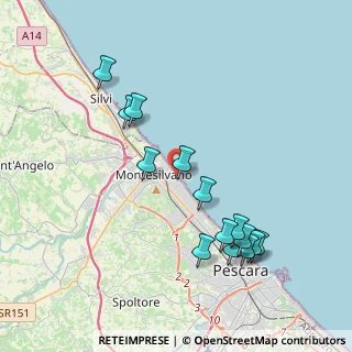 Mappa Via Aldo Moro, 65015 Pianella PE, Italia (4.23857)