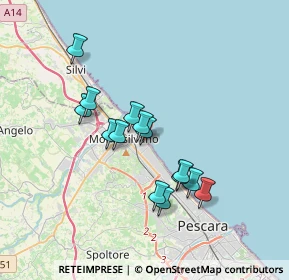 Mappa Via Aldo Moro, 65015 Pianella PE, Italia (3.12)